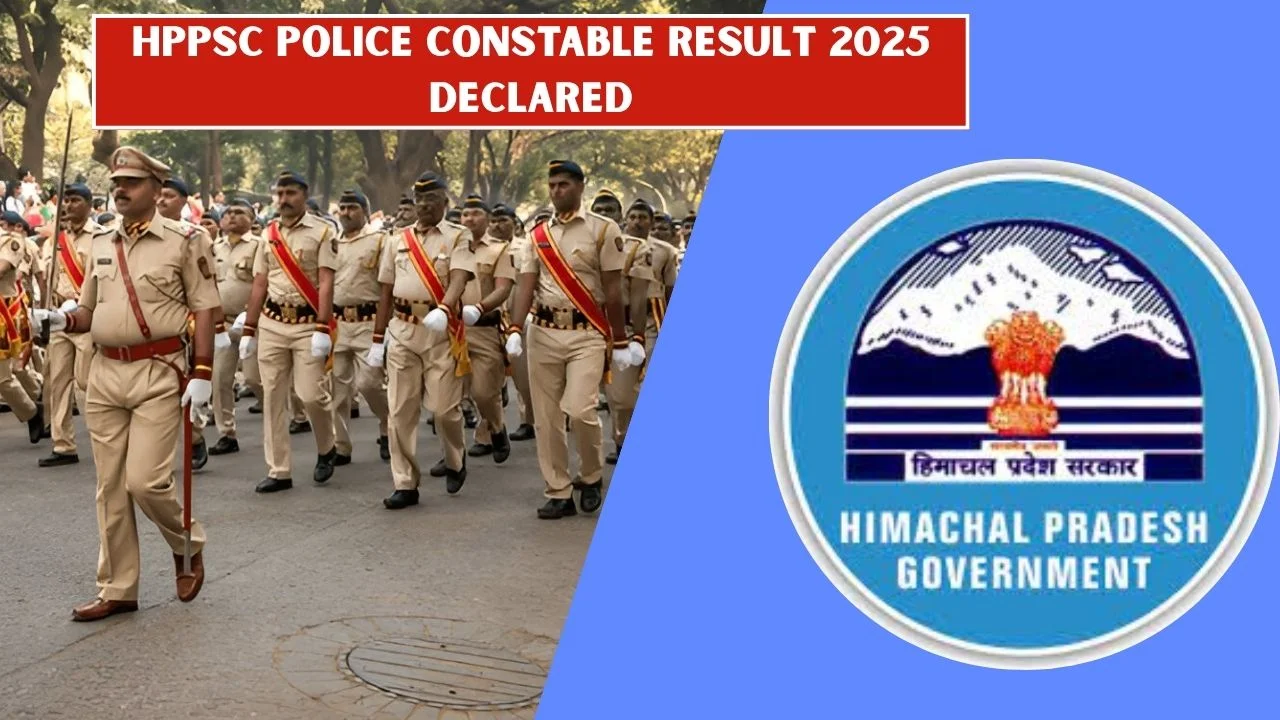 HPPSC Police Constable Result 2025 Declared — Check Direct Link, Cut-Off, and Document Verification Schedule